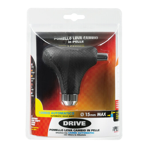Maner schimbator viteza automat Drive - Negru/Crom