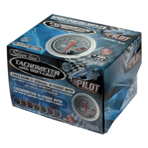 Turometru benzina 7 Colours Silver Line series 100mm