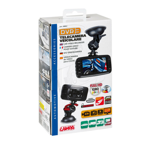 Camera video auto DVR-3 Full-HD 1080p - 12/24V