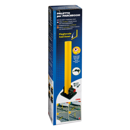 Dispozitiv blocare parcare pliabil cu cheie