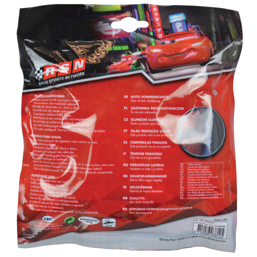 Parasolare laterale cu ventuze Disney 2buc - Piston Cup 2