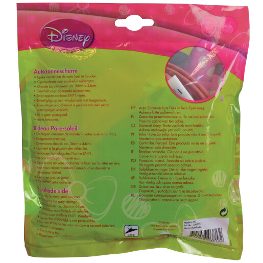 Parasolare laterale cu ventuze Disney 2buc - Minnie 2