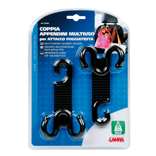 Carlige suport bagaje la tetiera 2buc