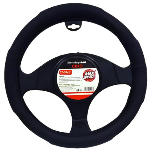 Husa volan Curo - M - Ø 37/39cm - Negru