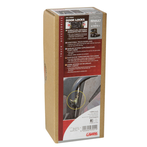 Blocatoare usi din interior camion - Renault T (6/13>)