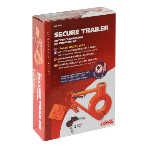 Antifurt blocare pivot cuplare semiremorca Secure Trailer