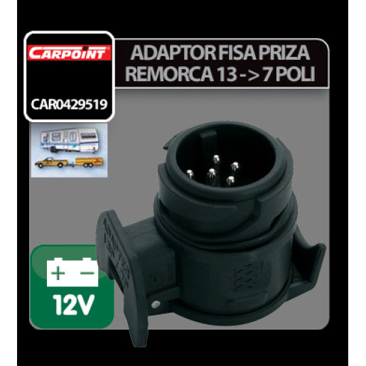 Adaptor fisa priza remorca 13-7 poli Carpoint