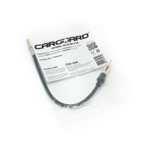 Adaptor antenă	 GT13(mamă) -> DIN(tată) CHRYSLER 2001+ (anumite modele) / CHEVROLET 2006 FORD