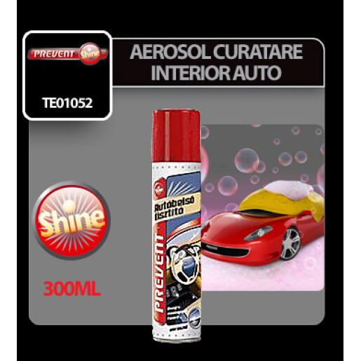 Aerosol pentru curatat interiorul auto Prevent 300ml