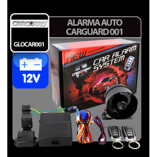 Alarma auto Carguard 001 - 12V