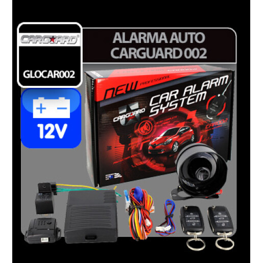 Alarma auto Carguard 002 - 12V