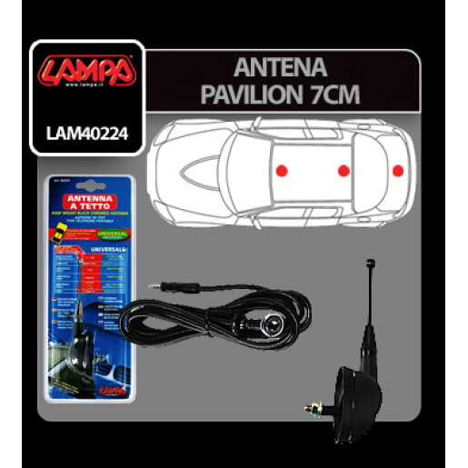 Antena pavilion Lampa - 7cm