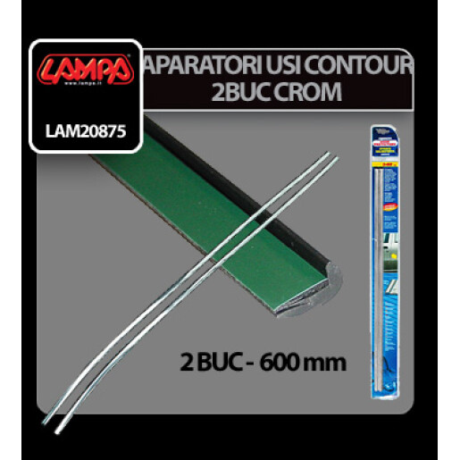 Aparatori usi Contour 5 - 2buc - Crom