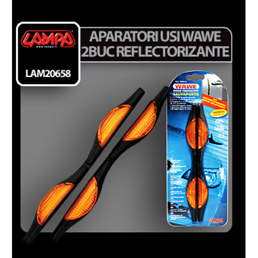 Aparatori usi Wave - 2buc - Reflectorizant