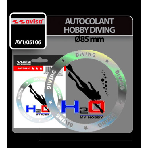 Autocolant Hobby Diving 1buc