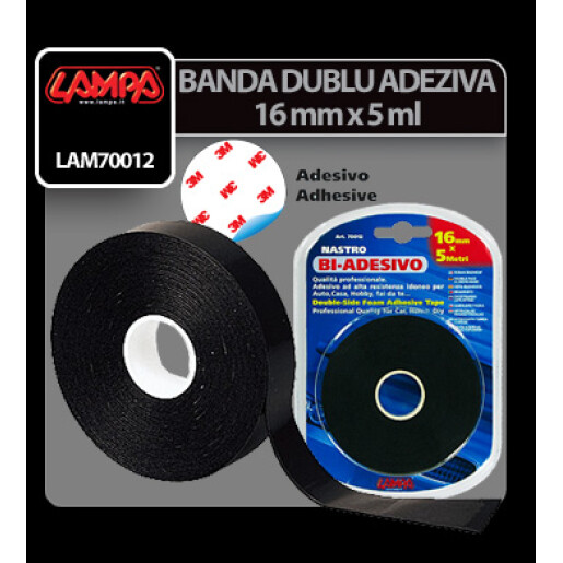 Banda dublu adeziva - 16mmx5m