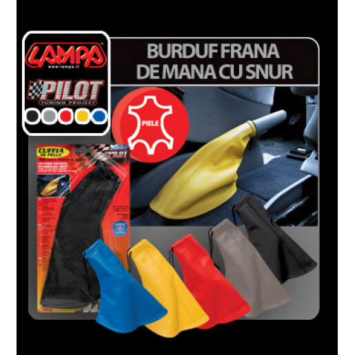 Burduf frana de mana cu snur Lampa - Albastru