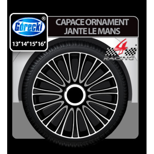 Capace roti auto Le Mans 4buc - 14''