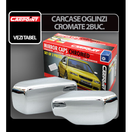 Carcase oglinzi cromate BMW E36 91>97, 2buc