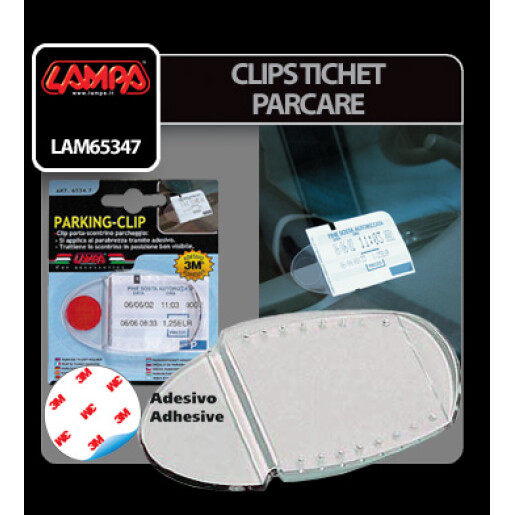 Clips tichet parcare