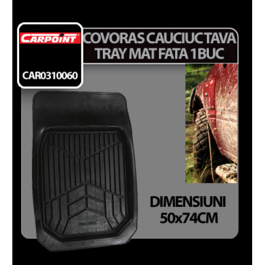 Covoras cauciuc Tray mat fata Carpoint 1buc