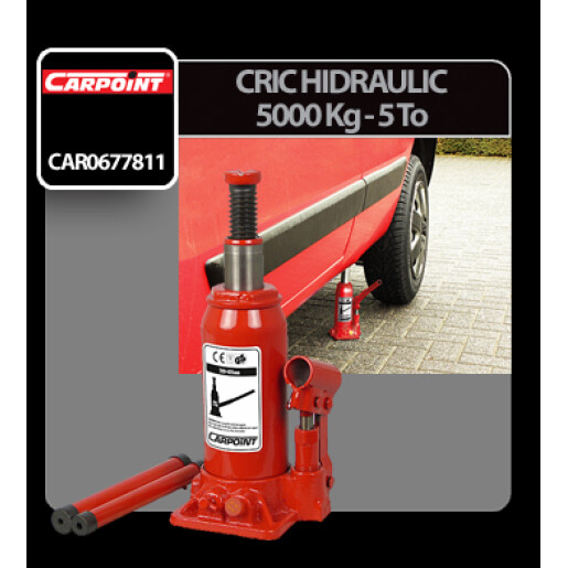 Cric hidraulic Carpoint - 5000kg - 5 To