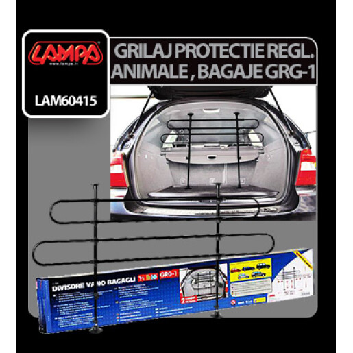 Grilaj protectie animale si bagaje reglabil GRG-1