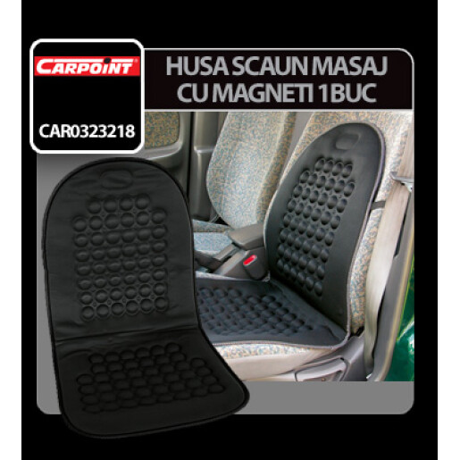 Husa scaun fata masaj cu magneti 1buc Carpoint
