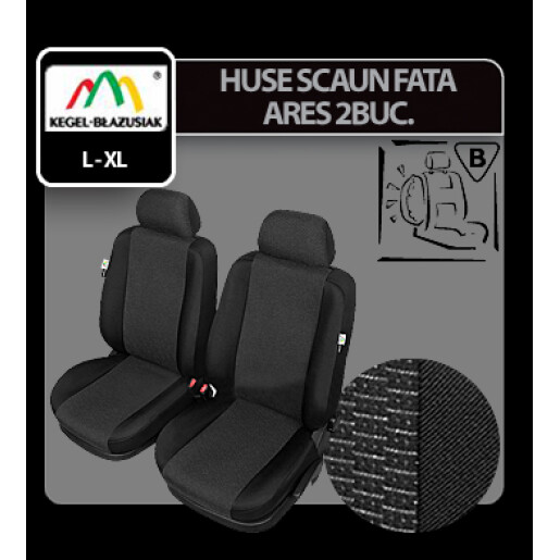 Huse scaun fata Ares 2buc Extra Super Airbag - Marimea XL