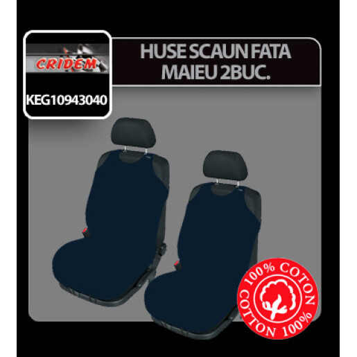 Huse scaun fata maieu Cridem 2buc - Albastru inchis