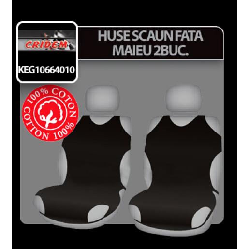 Huse scaun fata maieu Koszulki 2buc - Negru