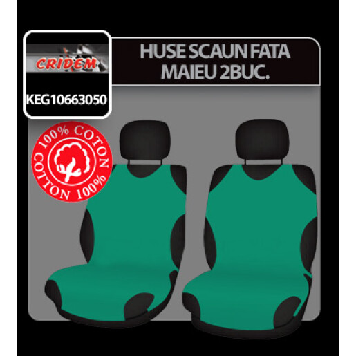 Huse scaun fata maieu Koszulki 2buc - Verde