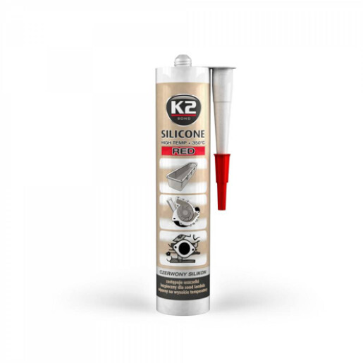 Silicon etansare garnituri +350°C 300g K2- Rosu