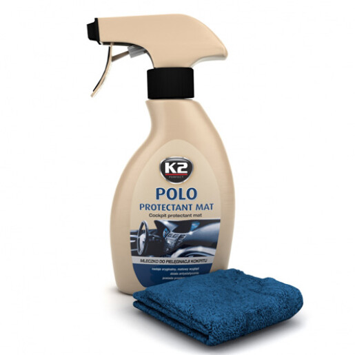 Solutie intretinere bord + laveta Polo Protectant Mat K2 250ml
