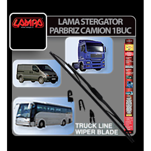 Stergator parbriz Optimax Truck Line cu duza 1buc - 60cm (24")