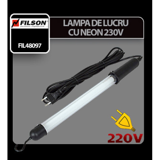 Lampa de lucru cu neon 230V Filson