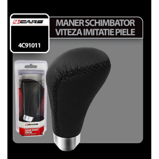Maner schimbator viteza imitatie piele 4Cars