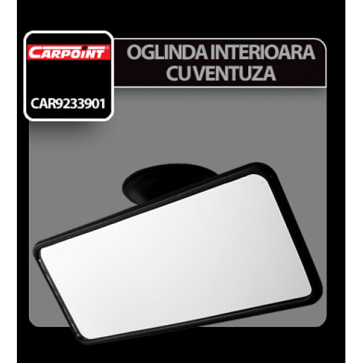 Oglinda interioara cu ventuza 148x60mm Carpoint