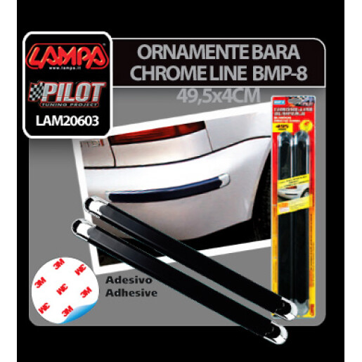 Ornamente bara protectie Chrome Line 2buc
