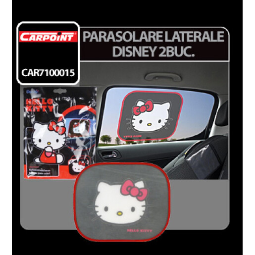 Parasolare laterale cu ventuze Sanrio 2buc - Hello Kitty 1