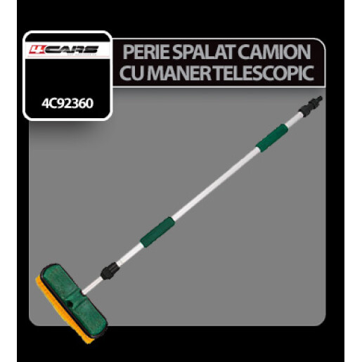 Perie spalat camion cu maner telescopic 4Cars