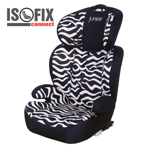 Scaun auto copil 2 in 1 Premium 742 Isofix ECE R44/04, 15-36 kg - Negru/Alb