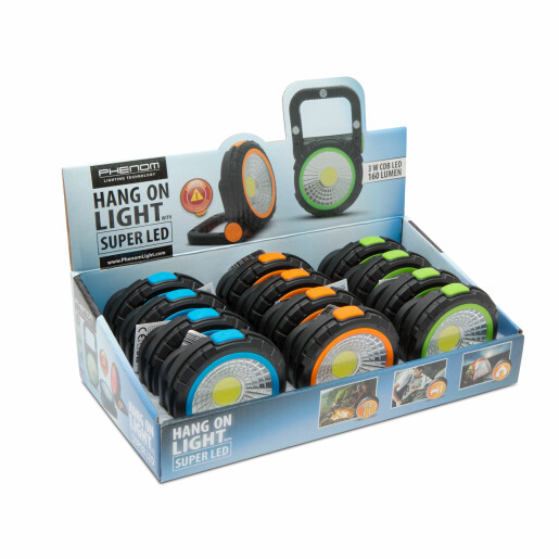 PHENOM - Lămpi de lucru COB LED pliabile