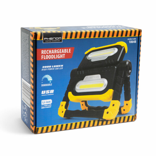 PHENOM - Reflector multifuncțional cu acumulator