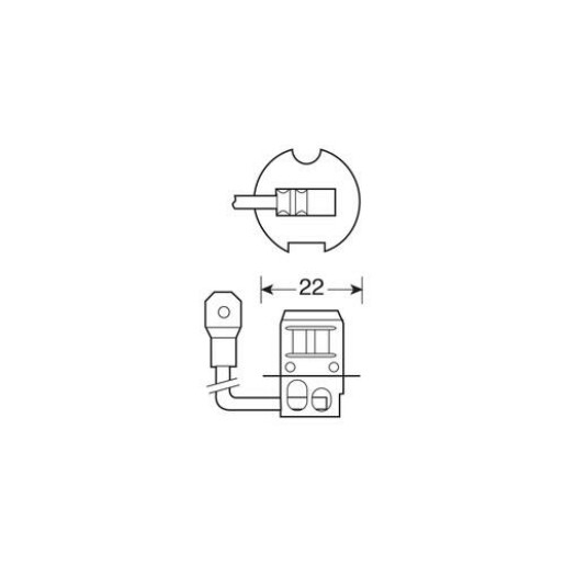 Bec halogen 12V - H3 - 55W - PK22s 1buc Narva 