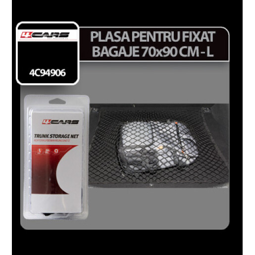Plasa pentru fixat bagaje 70x90cm - L - 4Cars