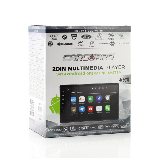 CARGUARD - Player auto multimedia 2 DIN, cu Touchscreen 7", Android 6.0.1
