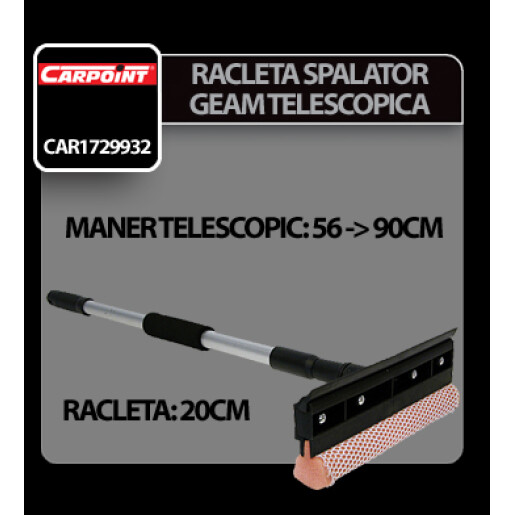 Racleta spalat geam telescopica Carpoint - 20cm