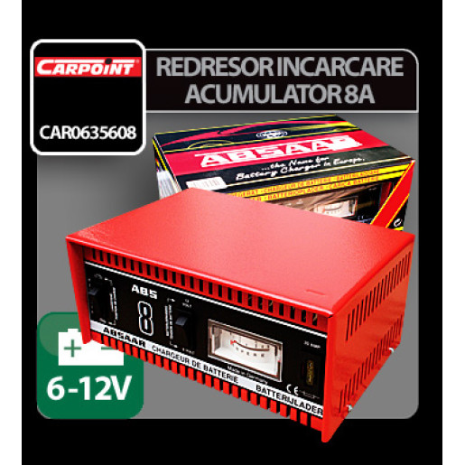 Redresor incarcare acumulator Absaar 6,5/8A - 6/12V