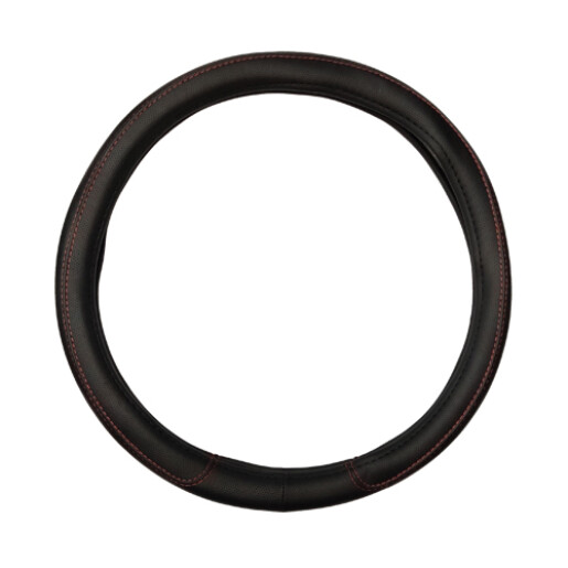 Husa volan Griprite - M - Ø 37/39cm - Negru/Rosu